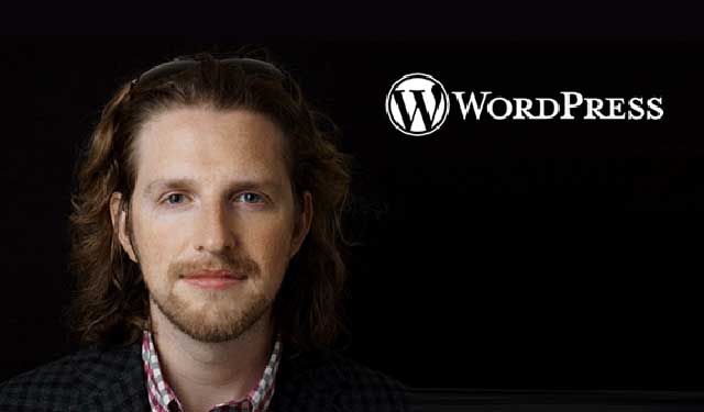 Matt Mullenweg, fundador de WordPress, milagro gracias al cual se publica la cuarta parte de las webs en el mundo