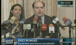 Borges: Nicolás está solo y absolutamente aislado de la realidad venezolana