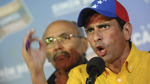 Capriles: No habrá diálogo hasta que el CNE cumpla con la Constitución y el revocatorio