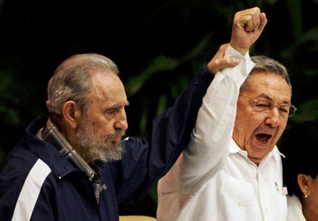 Fidel y Raul dejaron a Obama con los crespos hechos