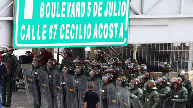Mientras el hampa se desborda, Maracaibo sitiada por tres mil 500 guardias nacionales