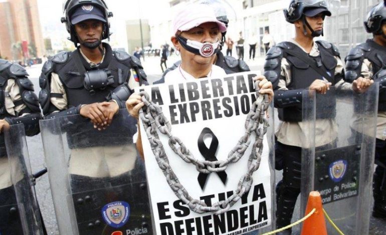 Venezuela con el mayor deterioro de libertad de expresión en el continente, según RSF