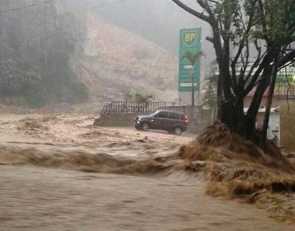 Las fotos más impactantes de inundaciones por lluvias este #20A