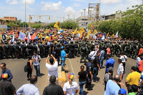Juan Pablo Guanipa: Evitaron que la marcha en el Zulia llegara el CNE
