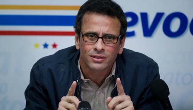 Capriles: No puede haber diálogo si el gobierno pretende robar el revocatorio