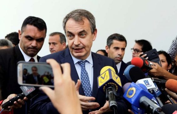 Rodríguez Zapatero de vuelta en Venezuela