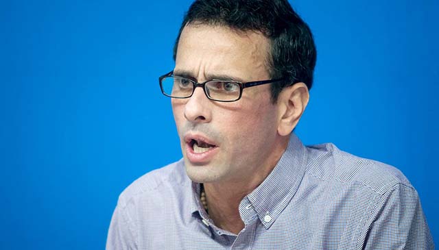 Capriles reveló que hubo una fuerte discusión por la «actuación criminal» del asesinato de David Vallenilla
