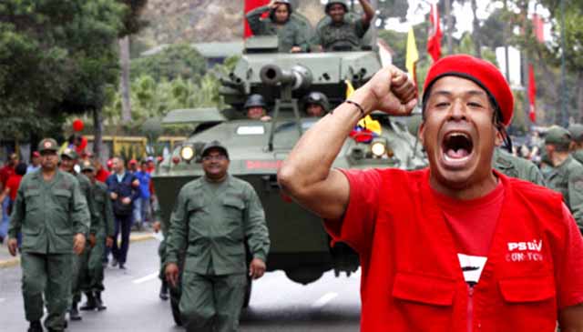 Venezuela: Un gobierno militarizado y unas Fuerzas Armadas politizadas