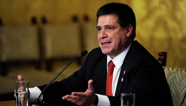 Cartes, el presidente de Paraguay: No se puede callar ante los abusos que sufre Venezuela