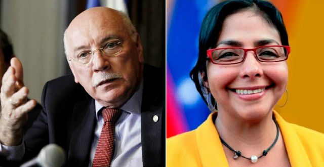 Con su acostumbrada altanería diplomática, Delcy Eloina le contesta al canciller de Paraguay