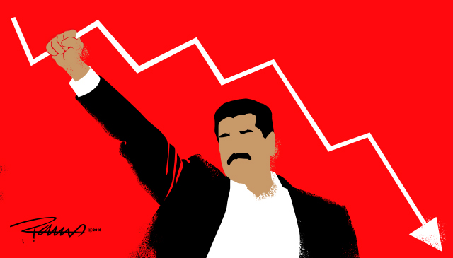 Maduro, cabeza de un gobierno inepto, autoritario y corrupto