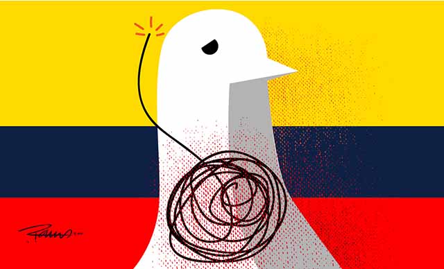 Golpe de Estado también en Colombia