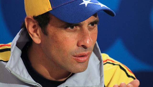 Capriles:Maduro y su cúpula se apartaron del camino democrático