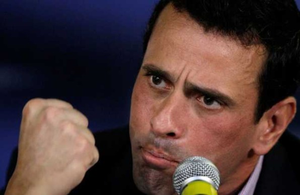 Capriles: Nadie tiene derecho a negociar el REVOCATORIO, pues deciden los venezolanos