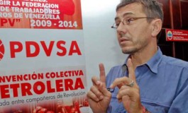 La empresa de Monedero se hunde sin la "platita" que recibía de Maduro