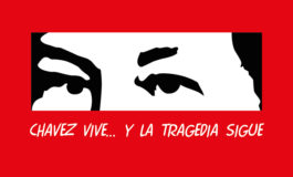 Así es como "Chávez Vive' y la tragedia sigue...