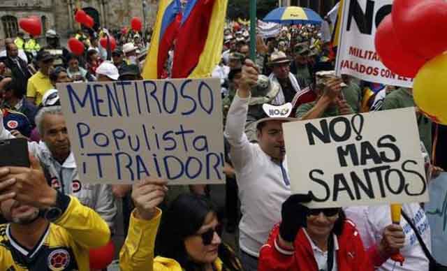 La marcha del «1 de Abril» contra Santos será gigantesca