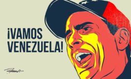 Capriles: “Vamos a seguir en pie de lucha hasta que se imponga la democracia