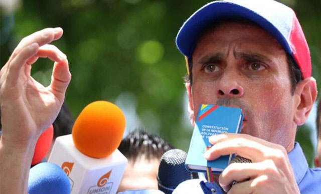 VIDEO Capriles: Hoy le terminaron de dar sepultura a la democracia participativa #31may