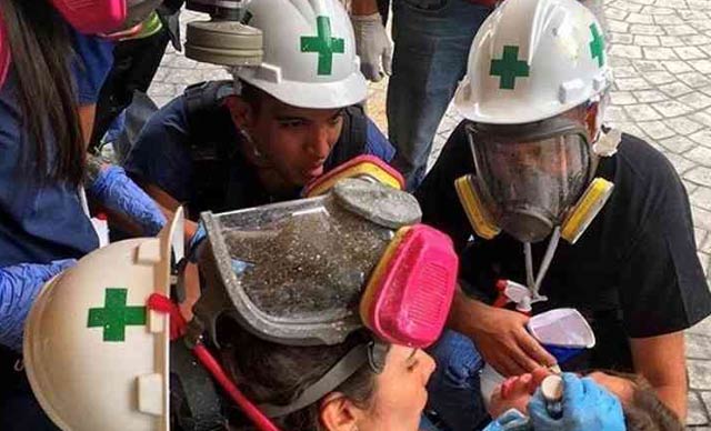 Miembro de la Cruz Verde muere arrollado durante protesta en Maracaibo