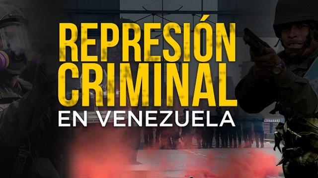 Reportaje de NTN24: Represión criminal en Venezuela (VIDEO)