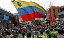 Momentos impactantes de la marcha opositora venezolana #31mayo hacia la Cancillería