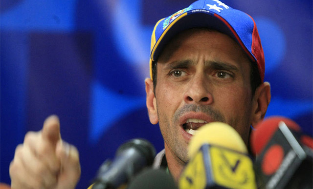 Capriles : «…OEA vengan a Vzla a constatar el hambre, y escasez con la que se vive!»