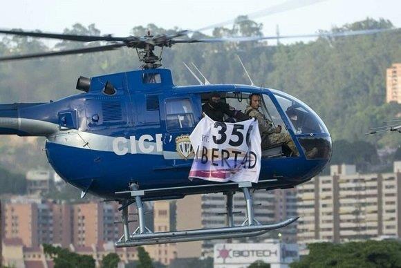 Confirmado por Maduro: Dispararon dos granadas al TSJ desde helicóptero CICPC (VIDEO)