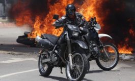 Fuerte explosión en Altamira dejó varias motos envueltas en llamas (VIDEOS, FOTOS)