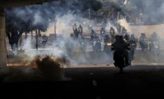 Choques entre manifestantes y los esbirros de Maduro durante trancazo 10JUL